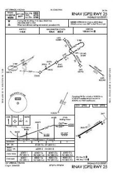 RNAV (GPS) RWY 25 chart preview