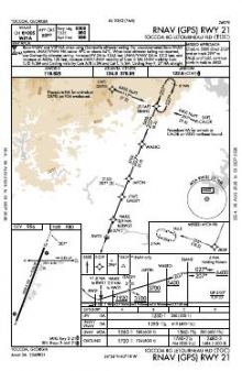 RNAV (GPS) RWY 21 chart preview