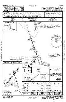 RNAV (GPS) RWY 34 chart preview