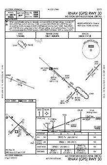 RNAV (GPS) RWY 30 chart preview