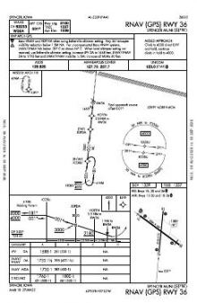RNAV (GPS) RWY 36 chart preview