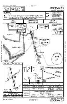 LOC RWY 35 chart preview