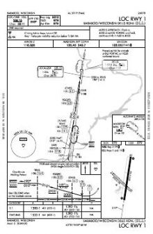 LOC RWY 01 chart preview