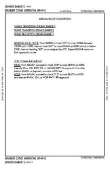 BMBER ONE (RNAV), CONT.1 chart preview