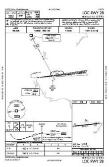 LOC RWY 28 chart preview