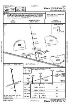 RNAV (GPS) RWY 34 chart preview