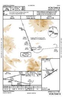 VOR/DME-B chart preview