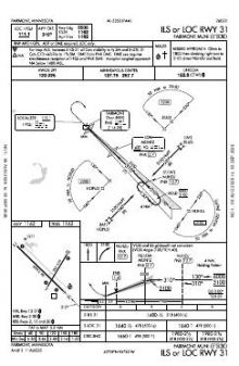 ILS OR LOC RWY 31 chart preview