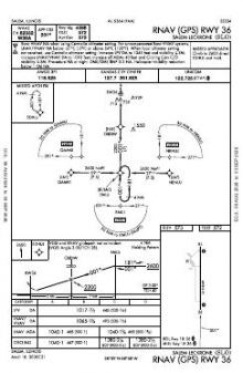 RNAV (GPS) RWY 36 chart preview