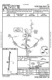 VOR/DME RWY 36 chart preview