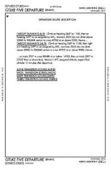 GTLKE FIVE (RNAV), CONT.1 chart preview