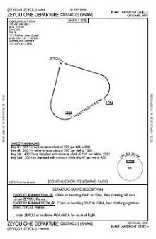 ZEYOU ONE (OBSTACLE) (RNAV) chart preview
