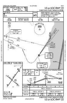 ILS OR LOC RWY 22 chart preview