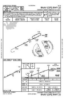 RNAV (GPS) RWY 25 chart preview