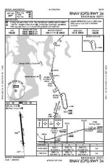 RNAV (GPS) RWY 34 chart preview