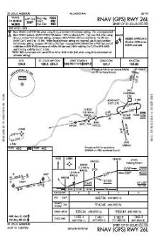 RNAV (GPS) RWY 26L chart preview