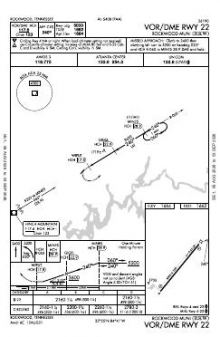 VOR/DME RWY 22 chart preview