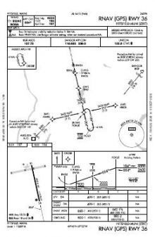 RNAV (GPS) RWY 36 chart preview