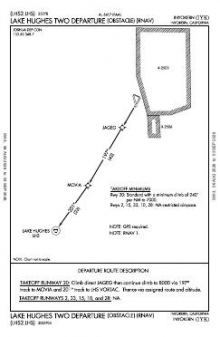 LAKE HUGHES TWO (OBSTACLE) (RNAV) chart preview