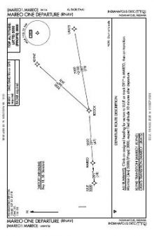 MAREO ONE (RNAV) chart preview