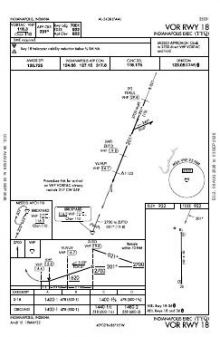 VOR RWY 18 chart preview