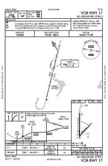 VOR RWY 17 chart preview