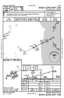 RNAV (GPS) RWY 25R chart preview