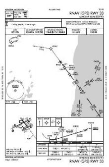 RNAV (GPS) RWY 33 chart preview