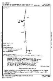 EPHRATA ONE (OBSTACLE) (RNAV) chart preview