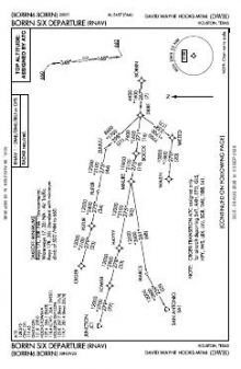 BORRN SIX (RNAV) chart preview