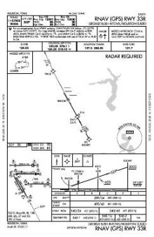 RNAV (GPS) RWY 33R chart preview