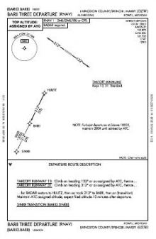 BARII THREE (RNAV) chart preview