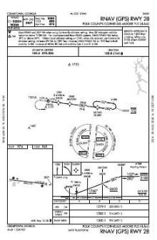 RNAV (GPS) RWY 28 chart preview