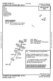 JDUBB FOUR (RNAV) chart preview