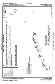 SCRAM SIX (RNAV) chart preview