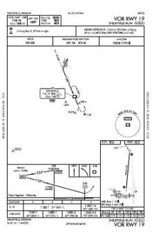 VOR RWY 19 chart preview