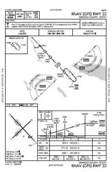 RNAV (GPS) RWY 33 chart preview