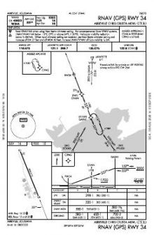 RNAV (GPS) RWY 34 chart preview