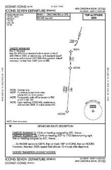 ICONS SEVEN (RNAV) chart preview