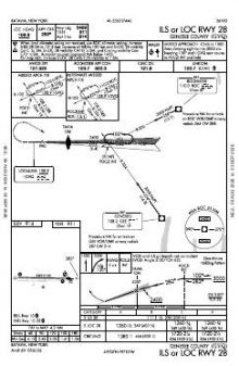 ILS OR LOC RWY 28 chart preview