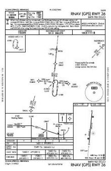 RNAV (GPS) RWY 36 chart preview