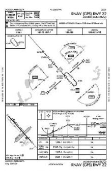 RNAV (GPS) RWY 32 chart preview