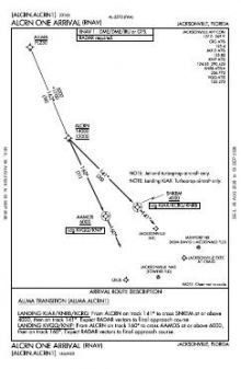 ALCRN ONE (RNAV) chart preview