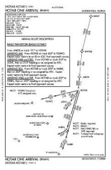 HOTAR ONE (RNAV) chart preview