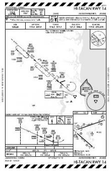 HI-TACAN RWY 14 chart preview