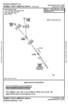 OHDEA TWO (RNAV) chart preview