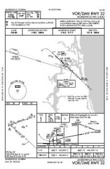 VOR/DME RWY 32 chart preview