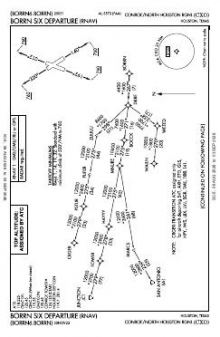 BORRN SIX (RNAV) chart preview