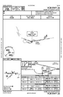 VOR RWY 26 chart preview