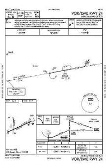 VOR/DME RWY 24 chart preview